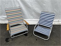 (2) Beach Chairs