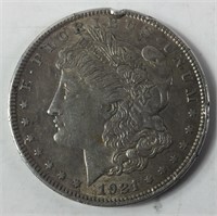 1921 P Morgan Silver Dollar - 90% US Coin