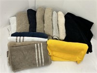 Variety Of Towels Sizes Vary