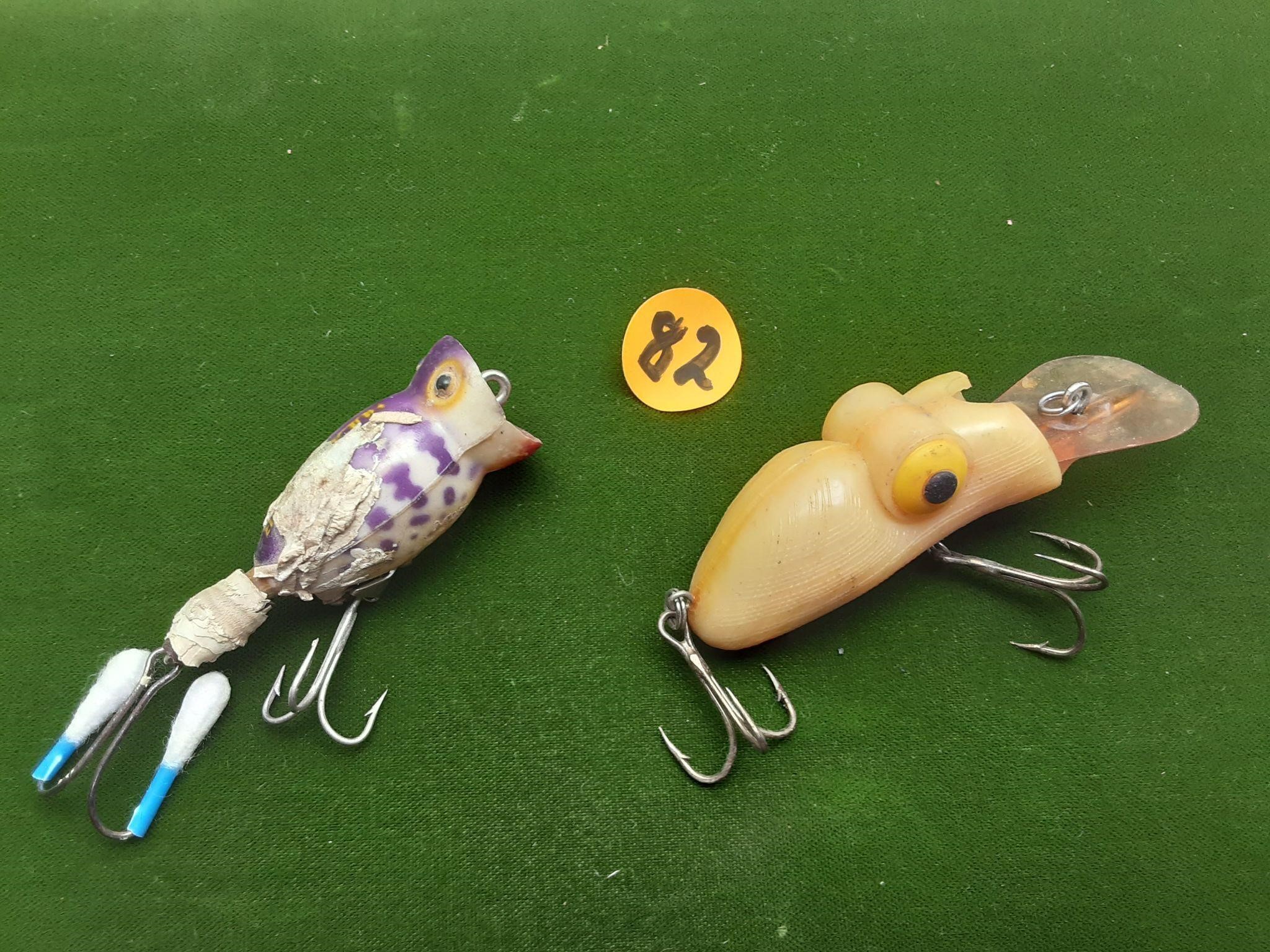 2 - 2" VINTAGE LURES