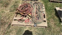 Pallet Lot of Acetylene Hoses and More