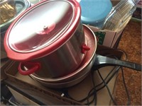 Crock Pot & Electric Frying Pan