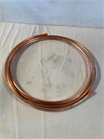 3/8” Copper line. Unused. 140” approximately.