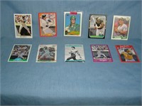 Collection of vintage Jose Conseco all star baseba