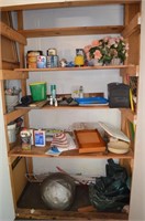 Contents of Garage Cabinet - Hardware & Misc