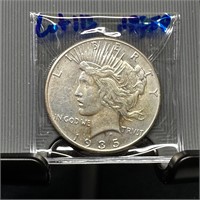 1935 - P  Peace Silver $ Coin