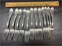 12 piece Rogers forks