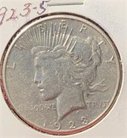 1923-S Peace Silver Dollar