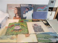 LOT OF 11 ASSORTED VINTAGE VINYL RECORD
