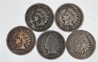 5 Better Indian head Cents