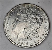 1904 o BU Grade Morgan Silver Dollar
