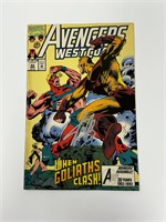 Autograph COA Wesr Coast Avengers #92 Comics