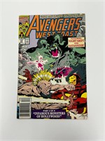Autograph COA Wesr Coast Avengers #77 Comics