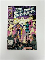 Autograph COA Wesr Coast Avengers #12 Comics