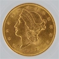 1903-S Double Eagle ICG MS63 $20 Liberty Head