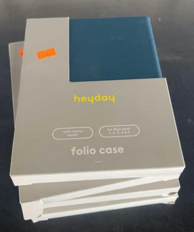 4- HeyDay IPad Mini 1, 2, 3, 4, and 5 Folio Cases