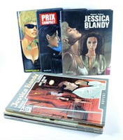 Jessica Blandy. Lot de 3 volumes + 3 intégrales.
