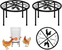 2 PCS Metal Chicken Stand