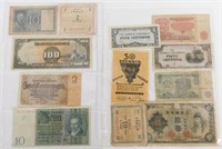 Various Countries Foreign Paper Money - 1923/1924