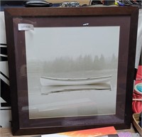 FRAMED BOAT PHOTO