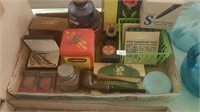 Old ink Bottles Advertising items pipe & More