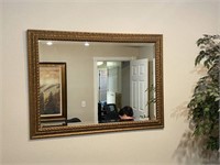 Framed Decorative Mirror (Office Area) 44" x 31"