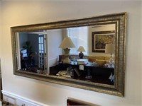 Large Framed Decorative Mirror 65" x 31"