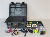 Assorted Fishing with Plano Tackle Box (No Ship)