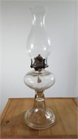 Old 18.75" Tall Oil Lamp