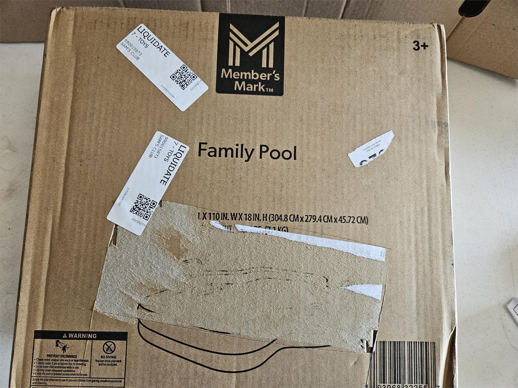 MEMBERS MARK Family Pool