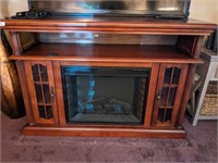 FIRE PLACE INSERT ELECTRIC TV STAND