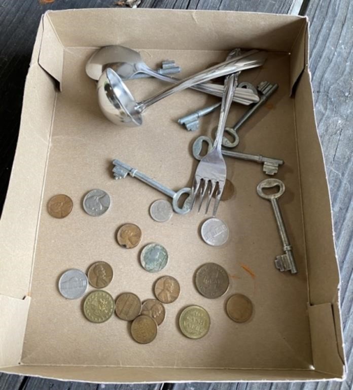 Skeleton Keys, Tokens, Buffalo Nickel