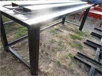 New/Unused 30" X 90" Steel Stacking Table