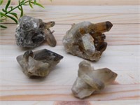 SMOKY QUARTZ ROCK STONE LAPIDARY SPECIMEN