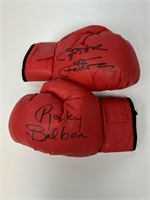 Autograph COA ROCKY Boxing Gloves in Pairs