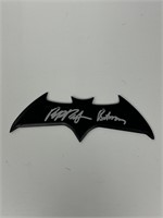 Autograph COA Bat-Dart Robert Pattinson