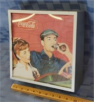 Vintage Coca Cola illuminated theater Concession