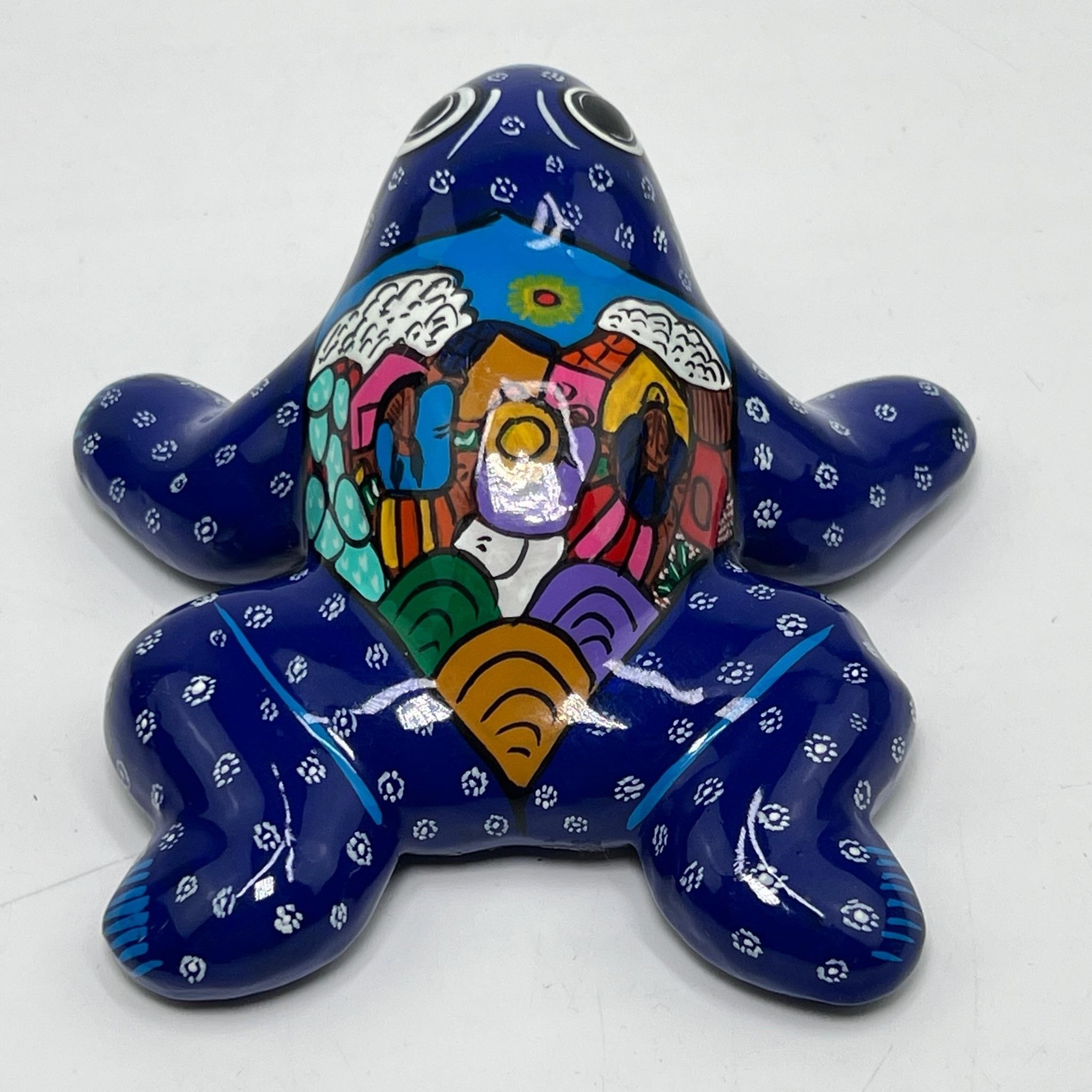 Talavera Pottery Frog - Mexico