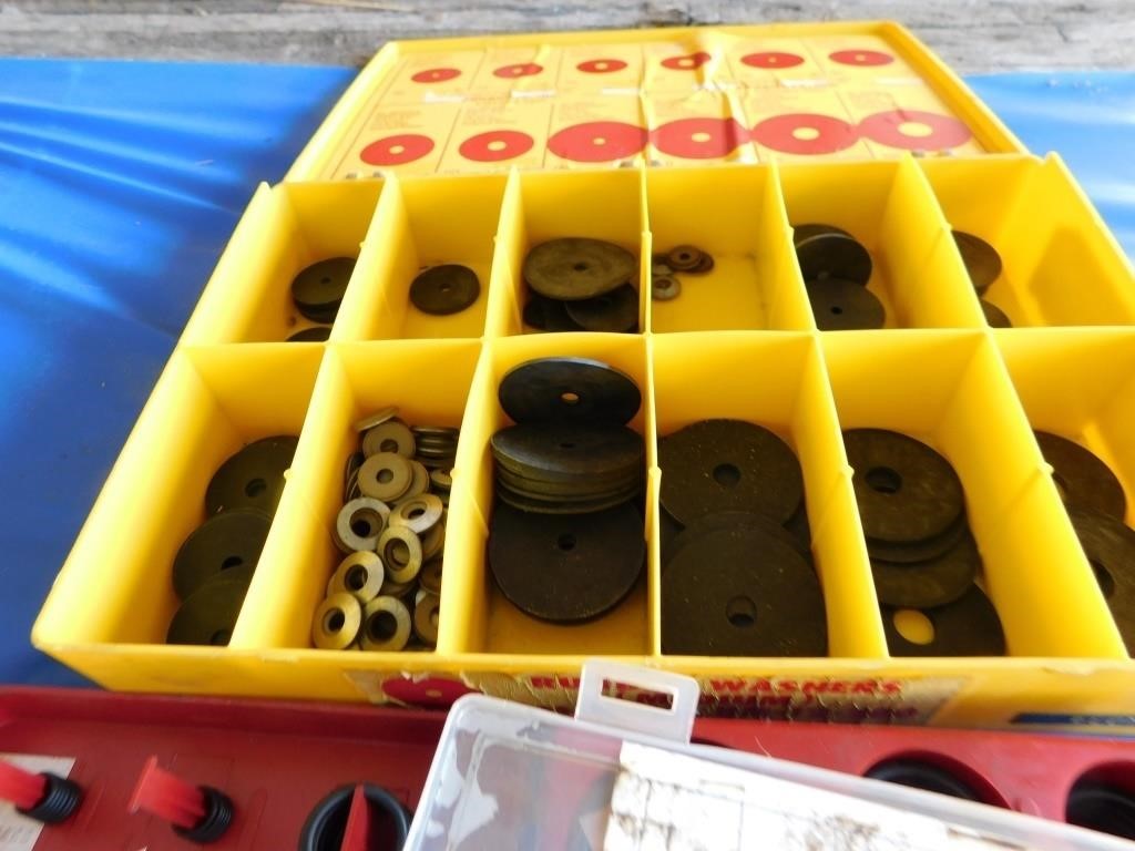RUBBER WASHERS, O-RINGS, ROLL PINS