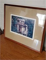 Southern bungalow print approx 21 x 17 inches