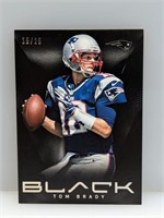 2013 Panini Black Platinum SSP /25 Tom Brady 4