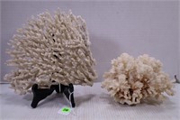 WHITE SEA CORAL WITH STAND