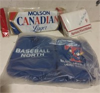 Unopened Cooler Bags & Oven Mitt