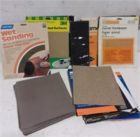 Large Various Sandpaper Lot