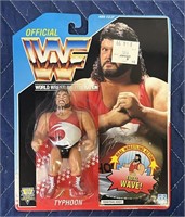 1991 WWF HASBRO TYPHOON ACTION FIGURE
