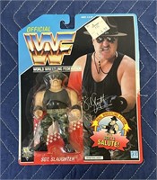1991 HASBRO WWF SGT SLAUGHTER ACTION FIGURE