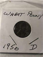 1950D Wheat Penny