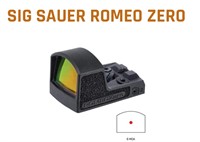 Sig Sauer Romeo Zero Optic MSRP $139.99