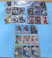 27x Hockey Cards 1990's - present Lindros Jagr