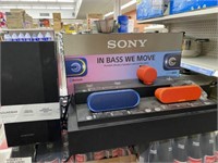 Sony Qty (3) Speakers Display + Samsung Subwoofer